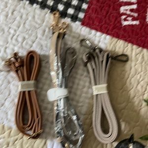 Various new purse straps